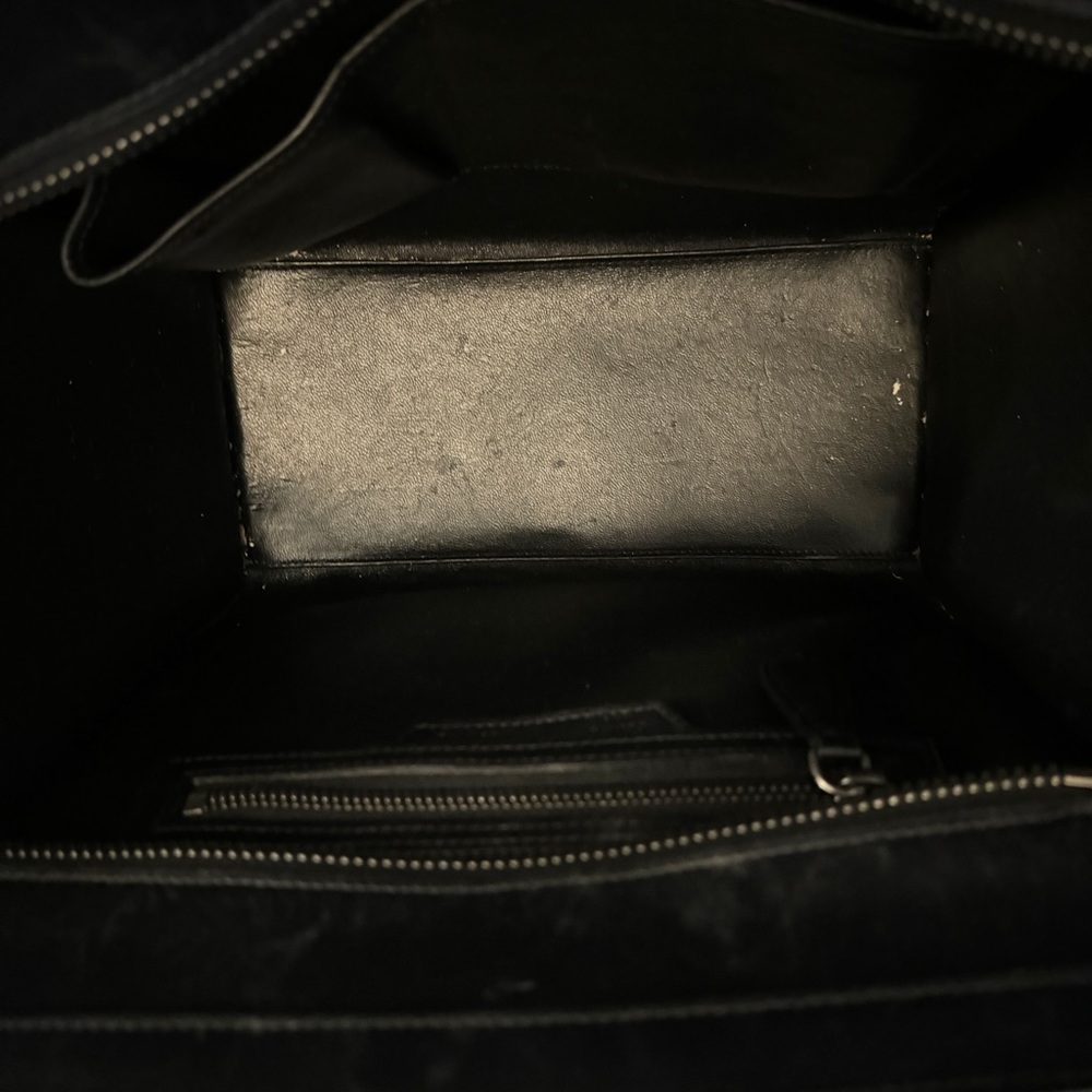 💛CELINE💛Tricolor Leather Micro Luggage Tote Bag - Picture 13 of 14
